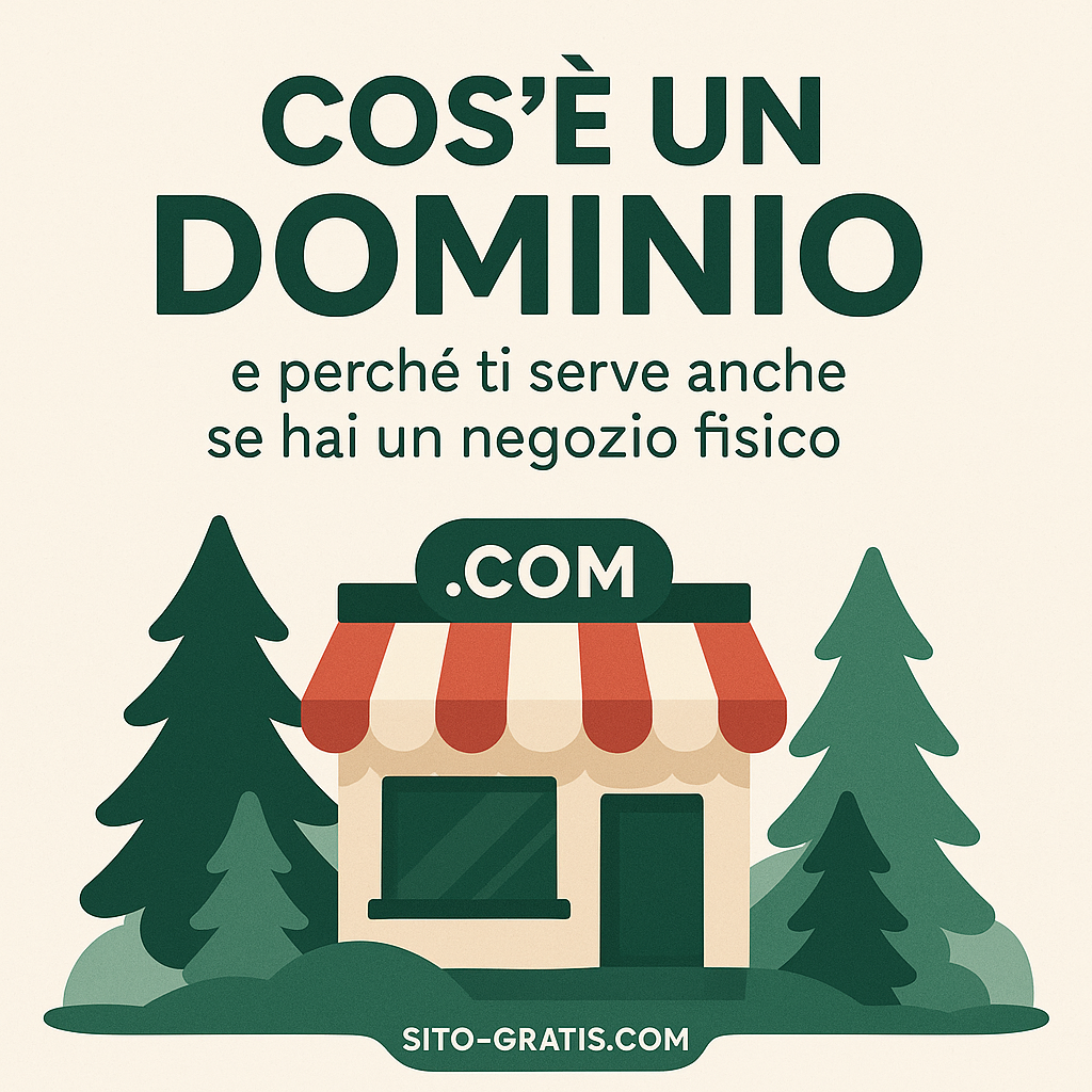 Cos’è un dominio (e perché ti serve anche se hai un negozio fisico) - Foto 1