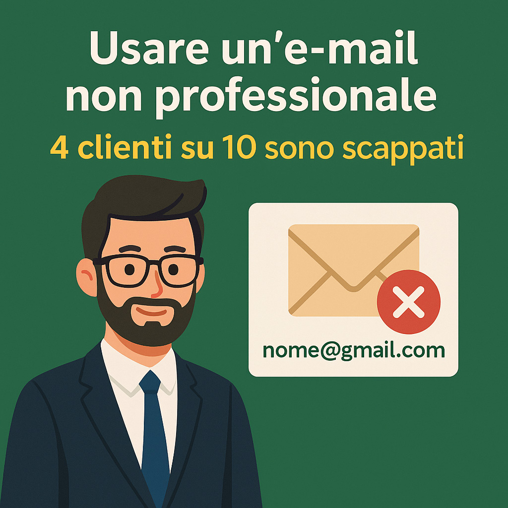Usare Gmail, Libero o Yahoo come contatto ufficiale: il biglietto da visita peggiore per un professionista - Foto 1