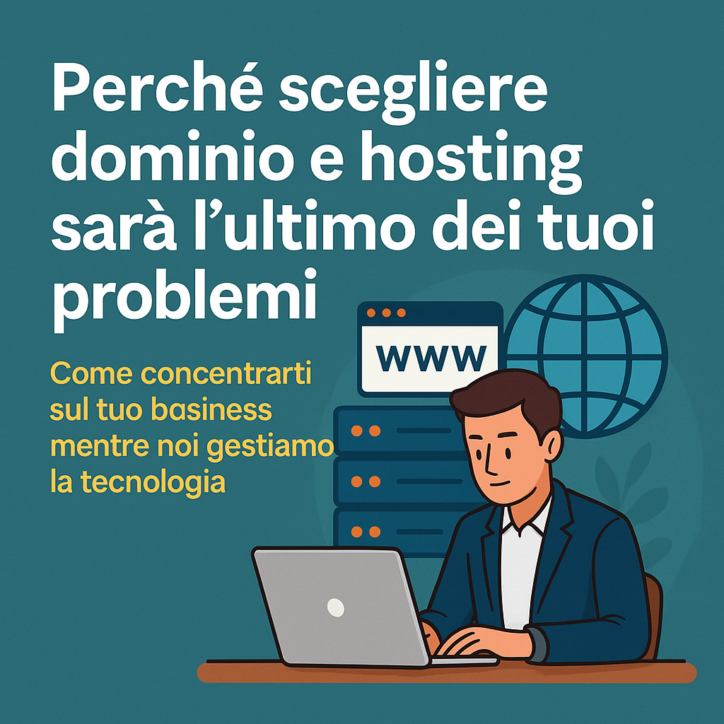 Perché scegliere dominio e hosting sarà l'ultimo dei tuoi problemi - Foto 1