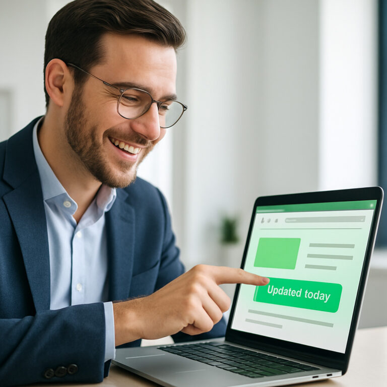 Ultimo aggiornamento: 2019. Ecco perché il tuo sito parla al passato - Foto 3